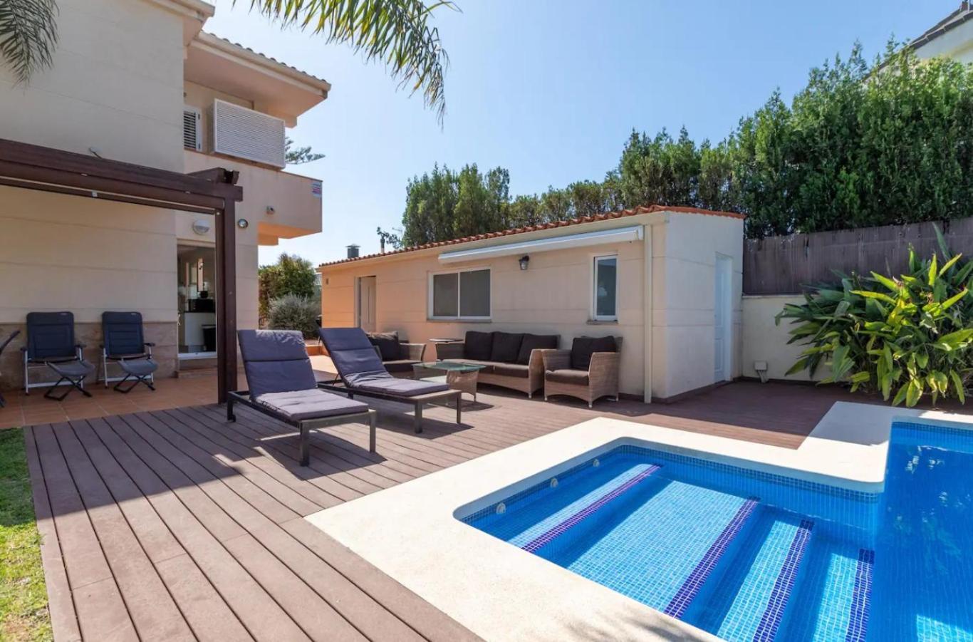 Casa Junto Al Mar Con Jardin Villa Almardà Esterno foto